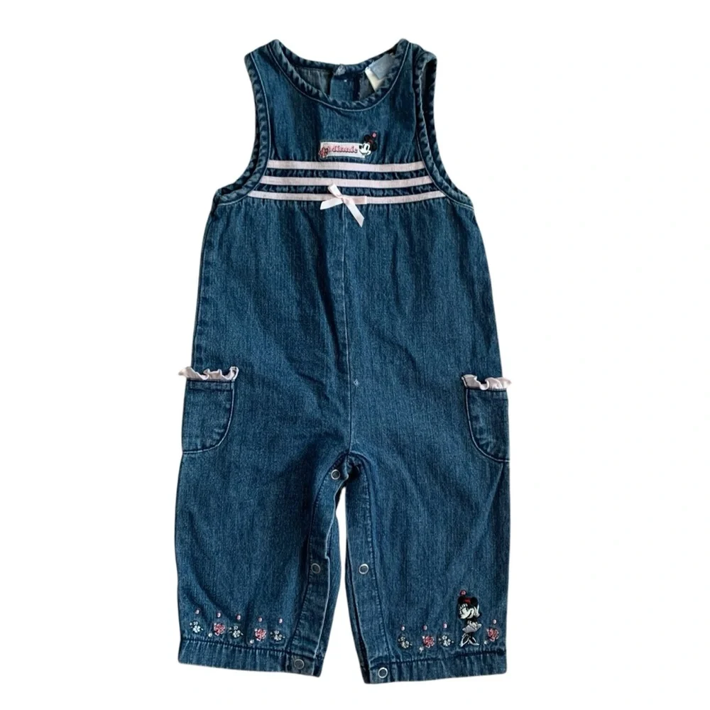Disney Minnie Denim Overall